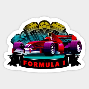 FORMULA 1 Sticker